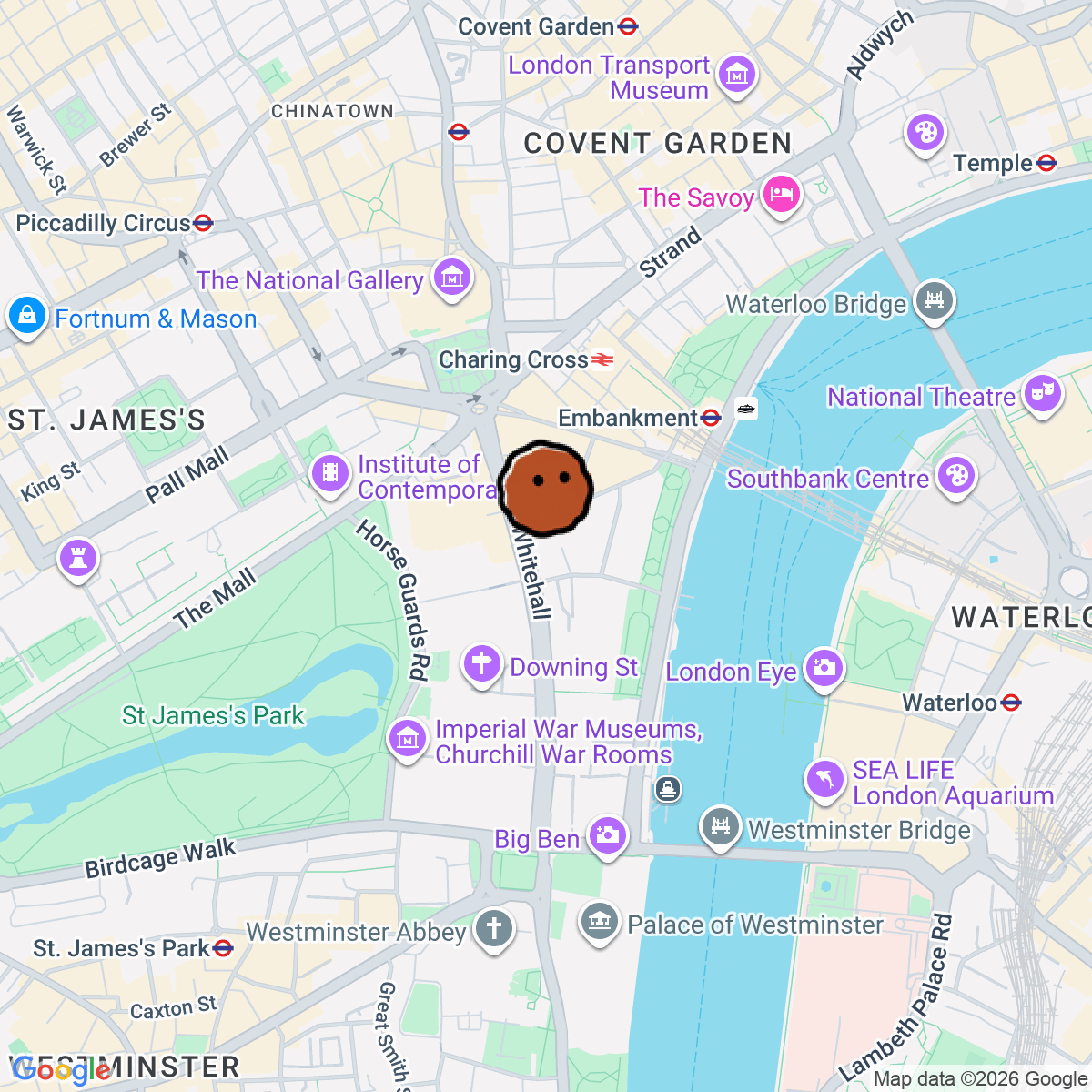A map showing where Kioku by Endo Restaurant is in London