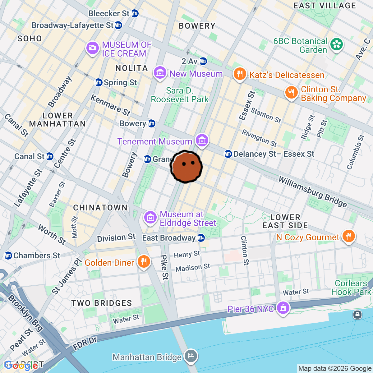 A map showing where Wythe is in New York